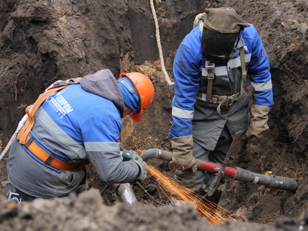 В Белгороде построен газопровод для газификации улицы Ольховая